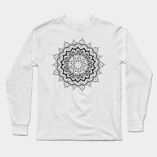 Mandala #3 Long Sleeve T-Shirt